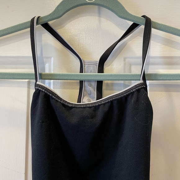 NWT Black Speedo Racerback Bathing Suit Size 6/32 - Picture 2 of 4